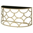 thumbnail image 1 of ACME Altus Console Table in Gold and Black, 1 of 4