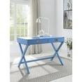 thumbnail image 1 of ACME Amenia Writing Desk in Blue, 1 of 5