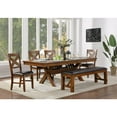 thumbnail image 1 of ACME Apollo Dining Table, Walnut (Chairs Separately), 1 of 3