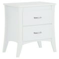 thumbnail image 1 of ACME Babb Nightstand with 2 Drawers in White, 1 of 7