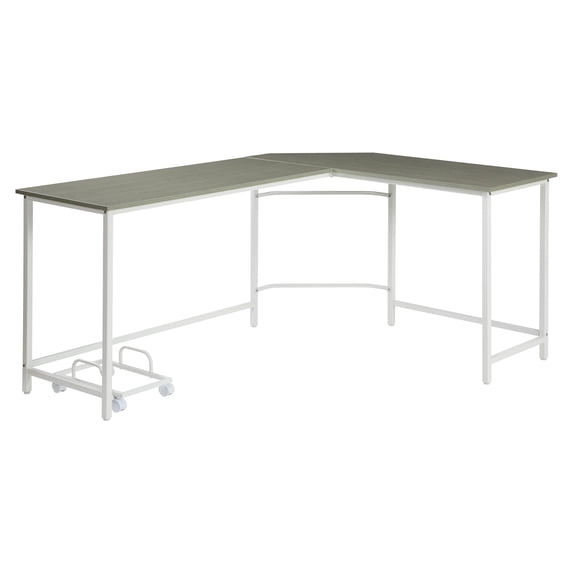 ACME Bambina Computer Desk in Grey and White