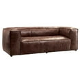 thumbnail image 1 of ACME Brancaster Sofa in Retro Brown Top Grain Leather, 1 of 9