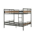 thumbnail image 1 of ACME Brantley II Queen over Queen Metal Bunk Bed in Sandy Black, 1 of 8