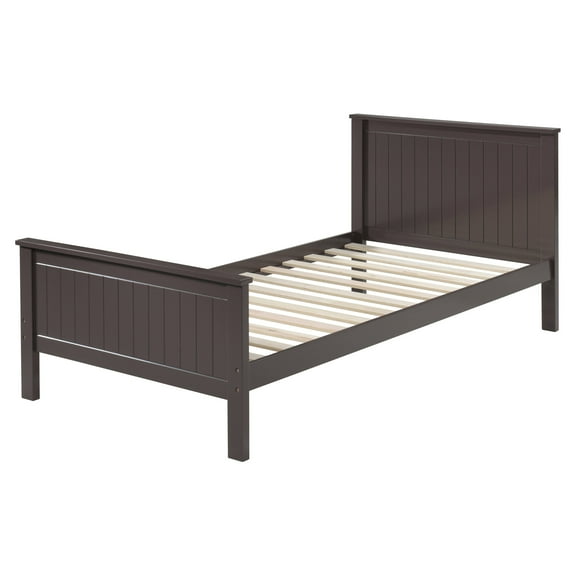 ACME Bungalow Twin Panel Bed in Chocolate