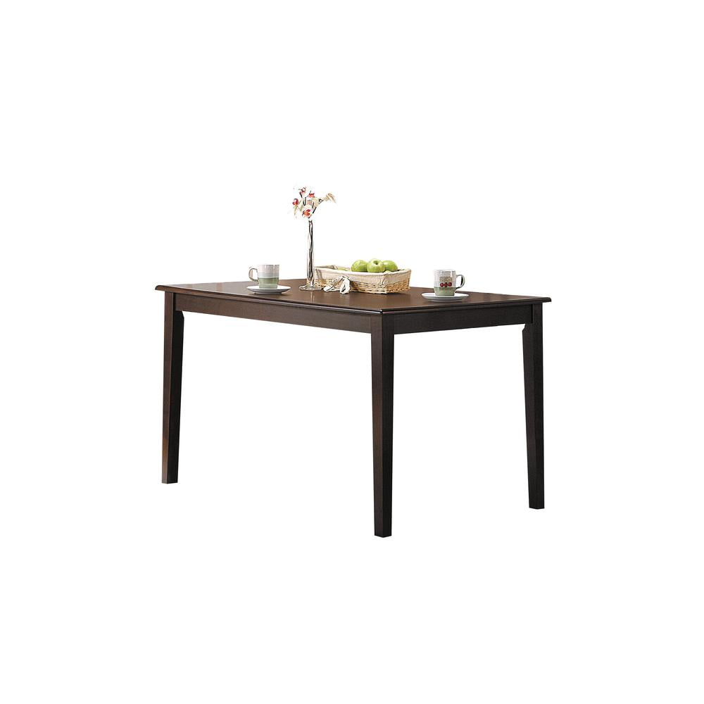 ダイニングテーブル ACME FURNITURE CARDIFF DINING TABLE ACME Cardiff Dining Table, Espresso - Walmart.com