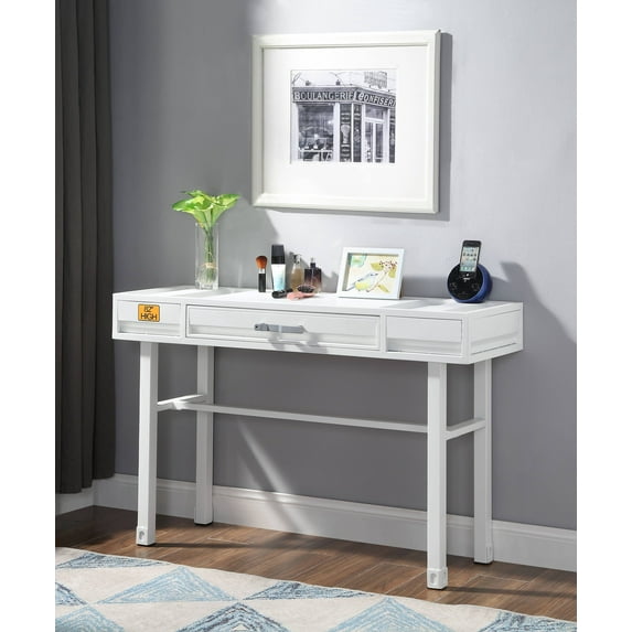 ACME Cargo Container Style Metal Vanity Desk, Multiple Colors