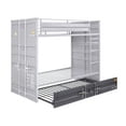 thumbnail image 1 of ACME Cargo Container Style Twin Metal Trundle Bed ONLY, Multiple Colors, 1 of 6