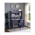 thumbnail image 1 of ACME Cargo Metal Frame Desk and Hutch with Storage Base in Blue, 1 of 5