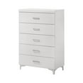 thumbnail image 1 of ACME Casilda 5-Drawer Wooden Chest in White, 1 of 4