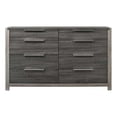 thumbnail image 1 of ACME Casimiro Transitional Wood 8-Drawer Rectangular Dresser in Gray, 1 of 4