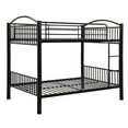 thumbnail image 1 of ACME Cayelynn Full over Full Metal Bunk Bed in Black, 1 of 3