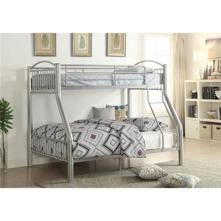 ACME Cayelynn Twin Over Full Bunkbed - Silver