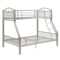 ACME Cayelynn Twin over Full Bunk Bed in Silver