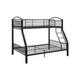 thumbnail image 1 of ACME Cayelynn Twin over Full Metal Bunk Bed in Black, 1 of 3
