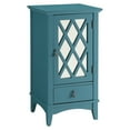 thumbnail image 1 of ACME Ceara Rectangular Accent Table in Teal, 1 of 7