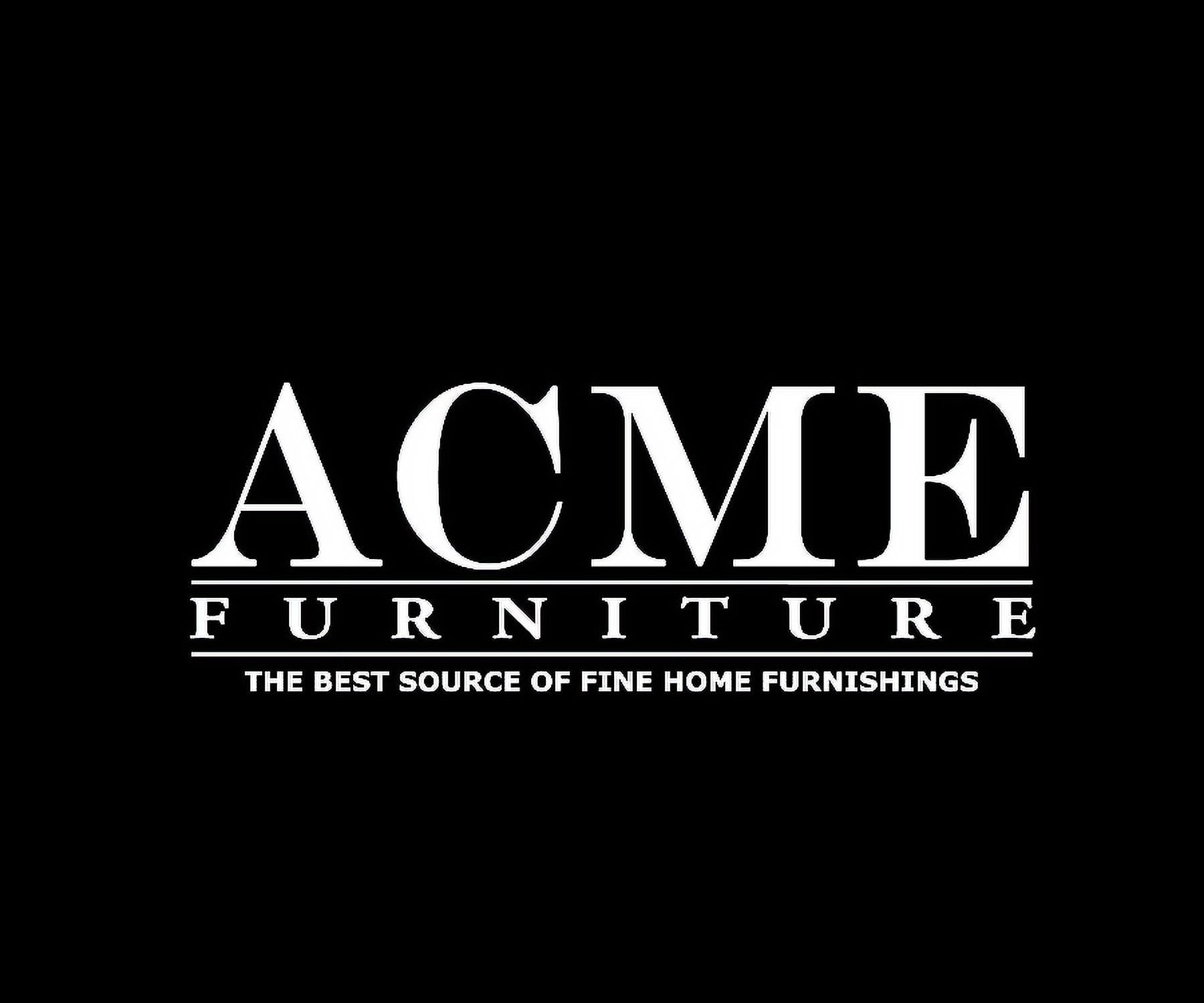 ACME Celerina Queeen Bed, Weathered White Finish