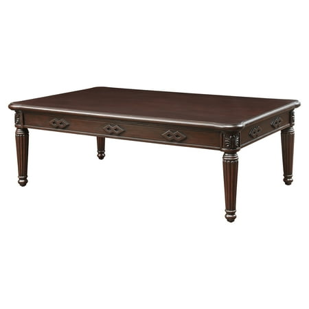ACME Chateau De Ville Rectangular Coffee Table in Espresso