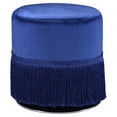 thumbnail image 1 of ACME Clivia Ottoman in Eggplant, 1 of 3