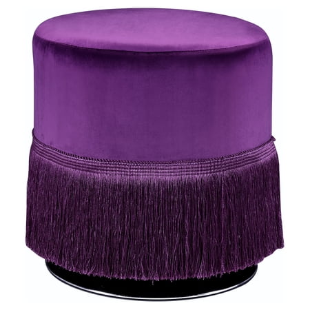 ACME Clivia Ottoman in Midnight Blue
