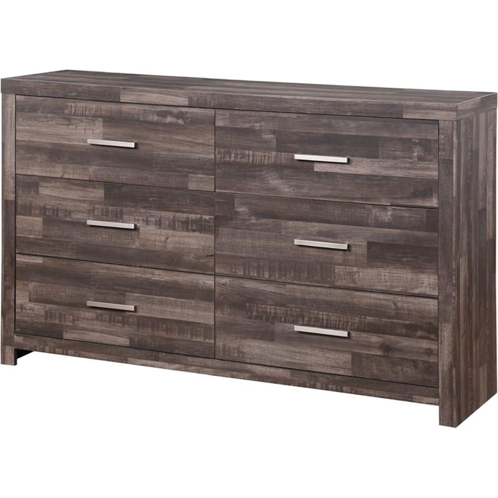 Juniper Gray Horizontal Dresser with Dovetail and Felt Lined Drawers