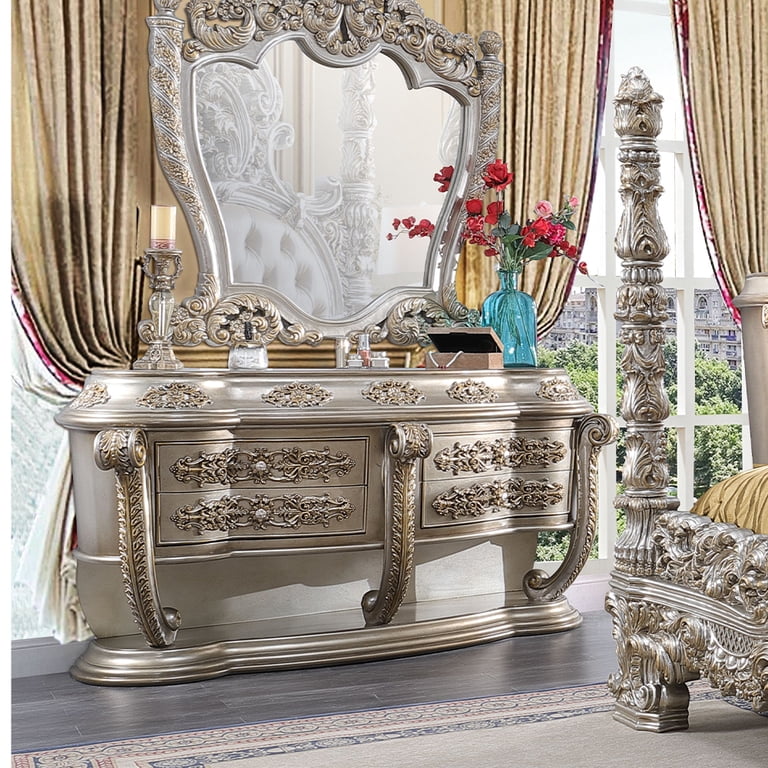 champagne gold dresser Modrest Rhea