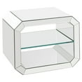 thumbnail image 1 of ACME Dominic Rectangular Accent Table in Mirrored, 1 of 5