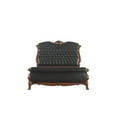 thumbnail image 1 of Acme Furniture Dresden Eastern King Bed in PU & Cherry Oak, 1 of 2