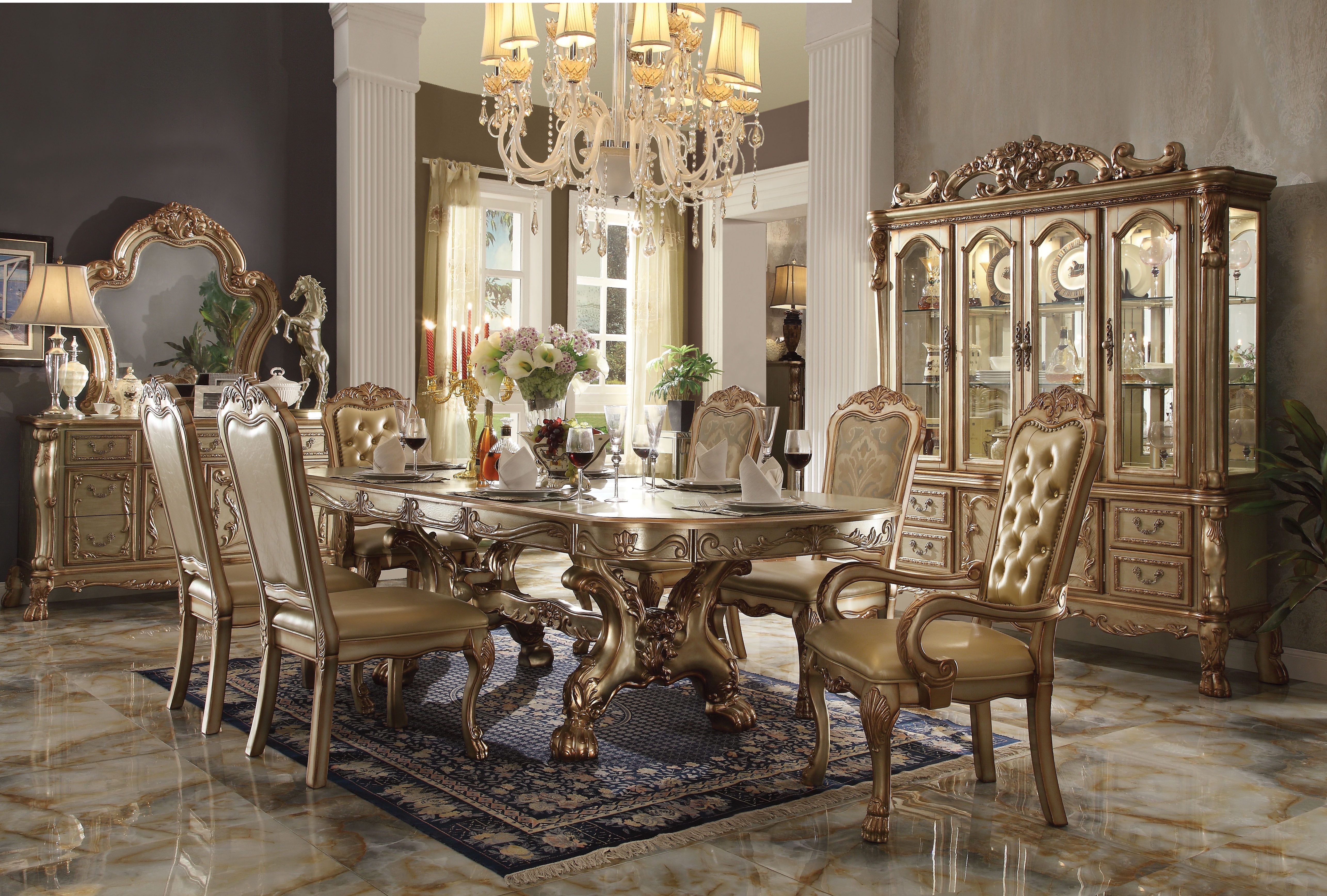ダイニングテーブル ACME FURNITURE CARDIFF DINING TABLE ACME Furniture (アクメ ファニチャー) CARDIFF DINING TABLE