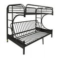 ACME Eclipse Twin/Full/Futon Bunk Bed in Black
