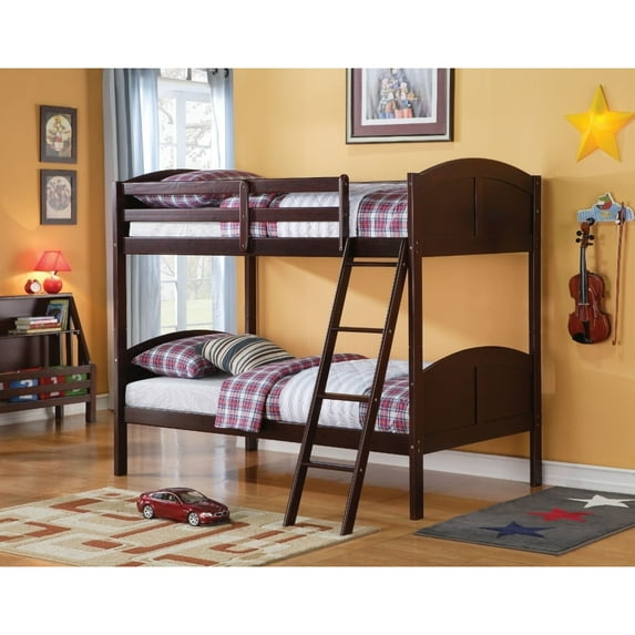 ACME Ekko Bunk Bed (T/T), Black Finish