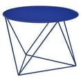 thumbnail image 1 of ACME Epidia Round Accent Table in Blue, 1 of 6