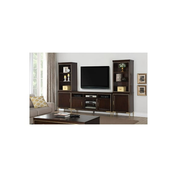 ACME Eschenbach 1 Door Wooden Side Pier Centers in Cherry (Set of 2)