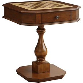 ACME FURNITURE Bishop Game Table - - Cherry ( Pack of 2 )