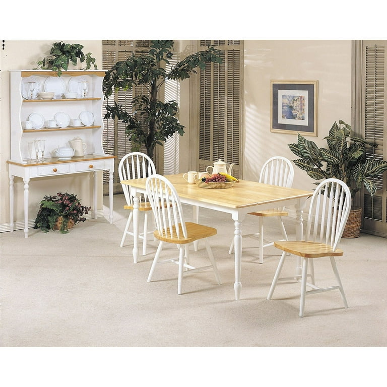 Acme Dining Table Walmart ACME Fabrizio Dining Table, Natural