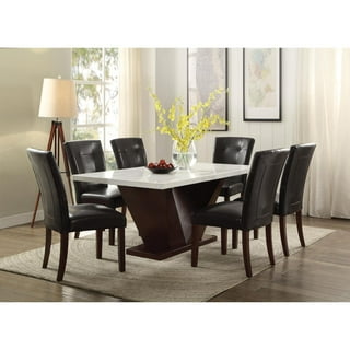 Faux marble dining table walmart new arrivals