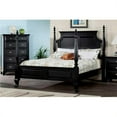 thumbnail image 1 of ACME Furniture 10430Q Regency Queen Poster Bed- Black, 1 of 1