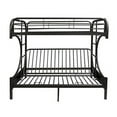 thumbnail image 1 of ACME Furniture Eclipse Twin XL over Queen and Futon Bunk Bed in Black, 1 of 7