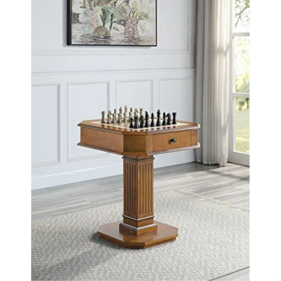 ACME Galini Game Table in Walnut