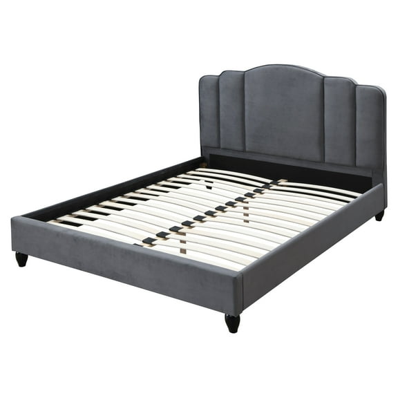 ACME Giada Eastern King Bed in Charcoal