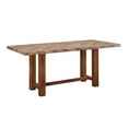 thumbnail image 1 of ACME Gilsea Dining Table in Brown, 1 of 4