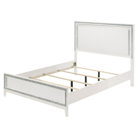 ACME Haiden Eastern King Bed in White
