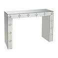 thumbnail image 1 of ACME Hessa Engineered Wood Console Table in Mirrored & Faux Rhinestone, 1 of 3