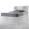 thumbnail image 1 of ACME Ireland Eastern King Bed w/Storage, White, 1 of 10