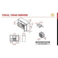 thumbnail image 1 of ACME Joice Wooden 2-Drawer Server with Shelf in Espresso, 1 of 7