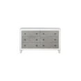 thumbnail image 1 of Acme Furniture Katia Dresser, Rustic Gray & White Finish (BD00663), 1 of 6