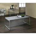 thumbnail image 1 of ACME Kersey 3-Piece Rectangular Wooden Coffee and End Table Set in Gray, 1 of 5