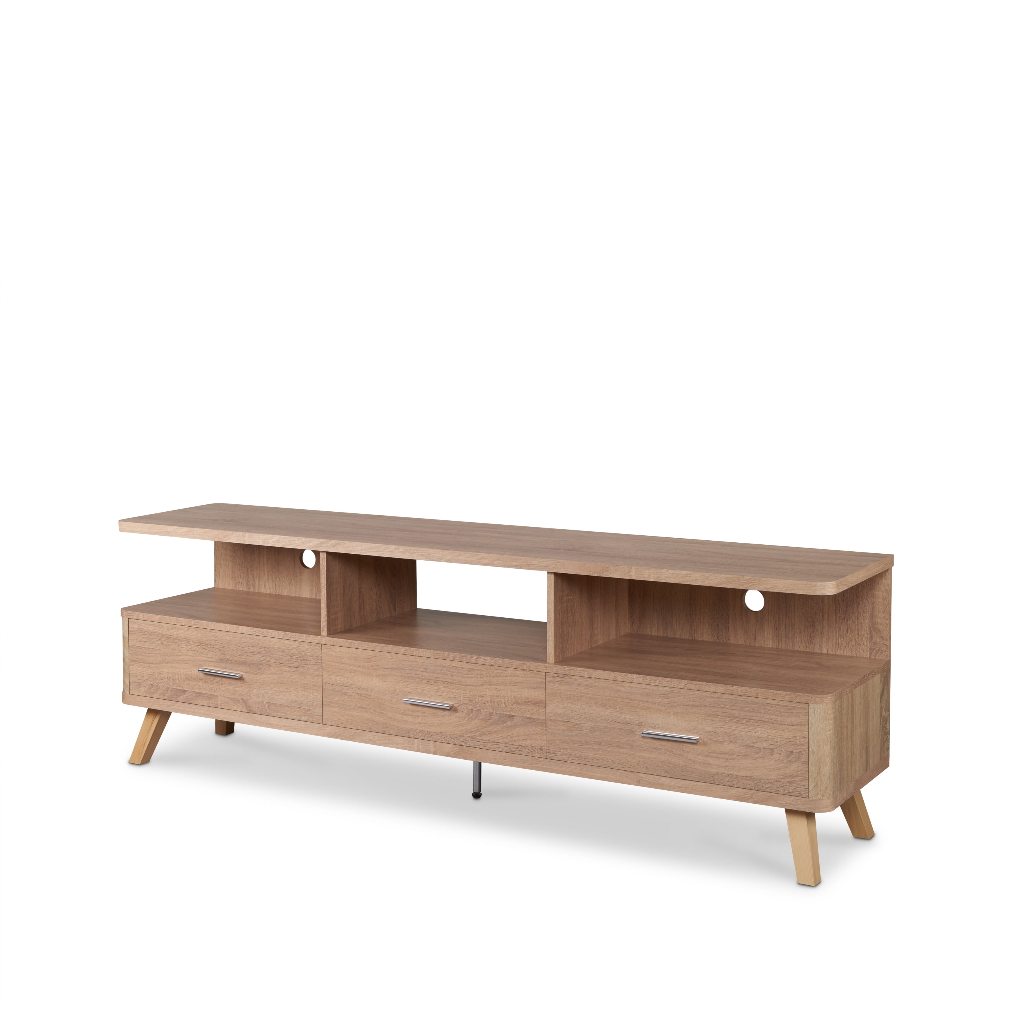 ACME Lakin Rustic Natural TV Stand for up to 60