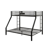 Acme Furniture Limbra Full XL/Queen Bunk Bed, Sandy Black (1Set/2Ctn)