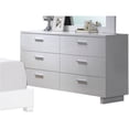 thumbnail image 1 of ACME Lorimar 6 Drawer Dresser in White, 1 of 3