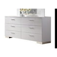 thumbnail image 1 of ACME Lorimar 6 Drawer Dresser in White, 1 of 3